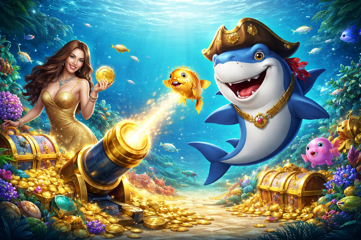 Trải nghiệm bắn cá 88online đỉnh cao với đồ họa đại dương sống động