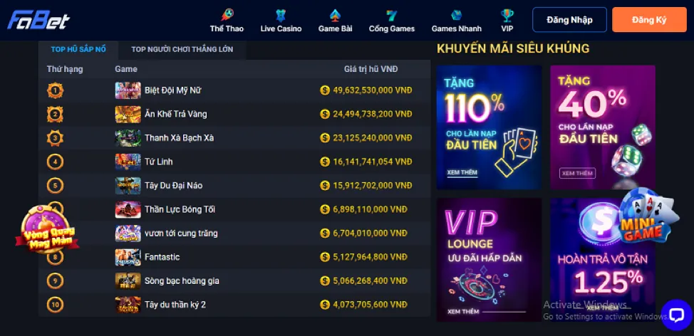 Các bước đăng ký nhận khuyến mãi 88online